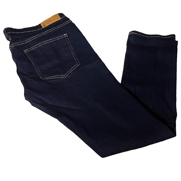 SQIN by H&M Low Waist Slim Dark Blue Wash Jeans Size 34 x 32 - Picture 3 of 4